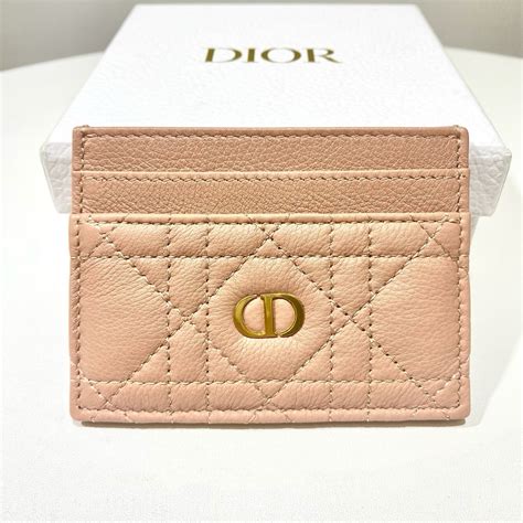 dior caro cardholder|dior designer card holders.